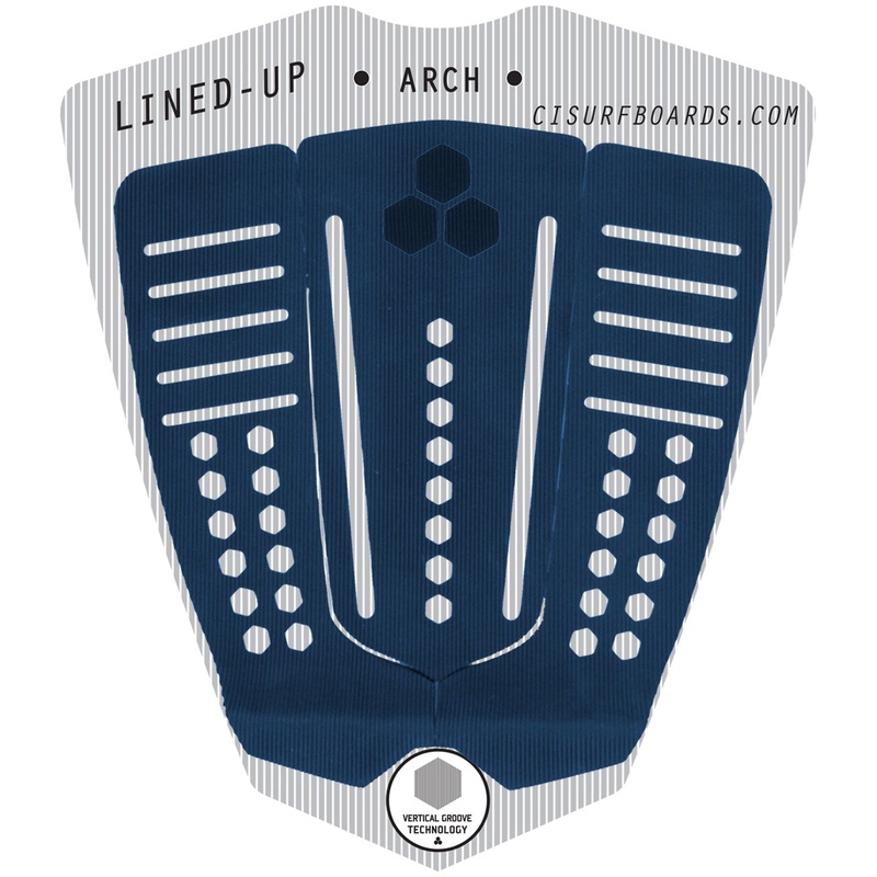 Channel Islands Lined Up Arch Traction Pad-Blue