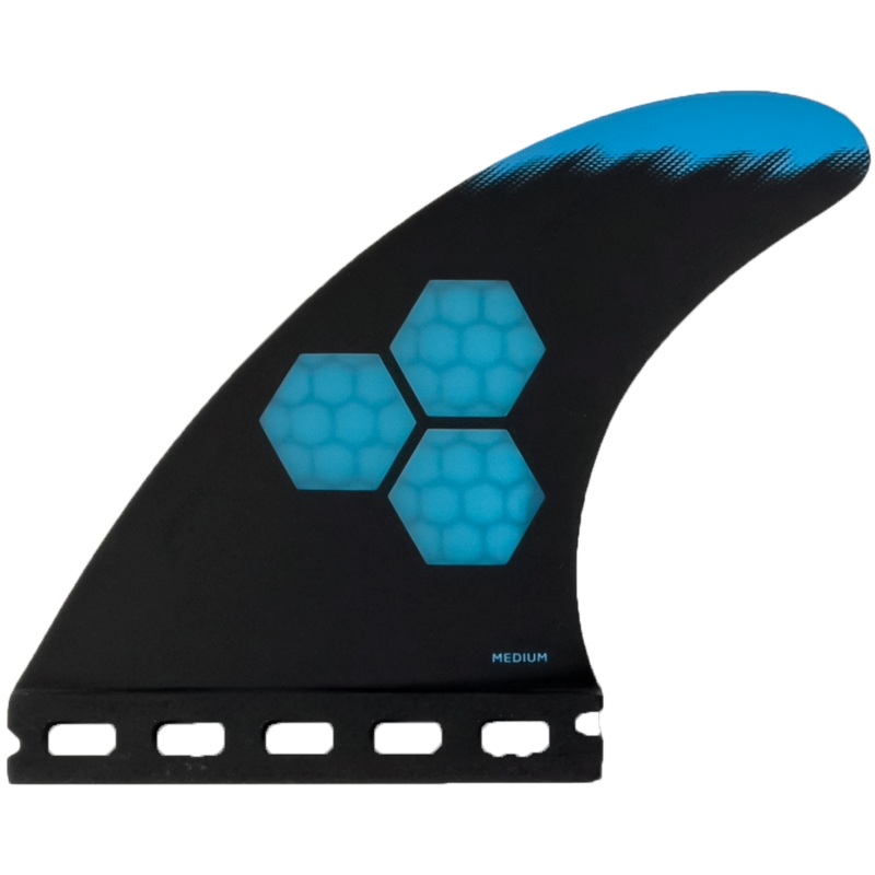 Channel Islands Tech 1 Tri Fin Set-Blue-Medium