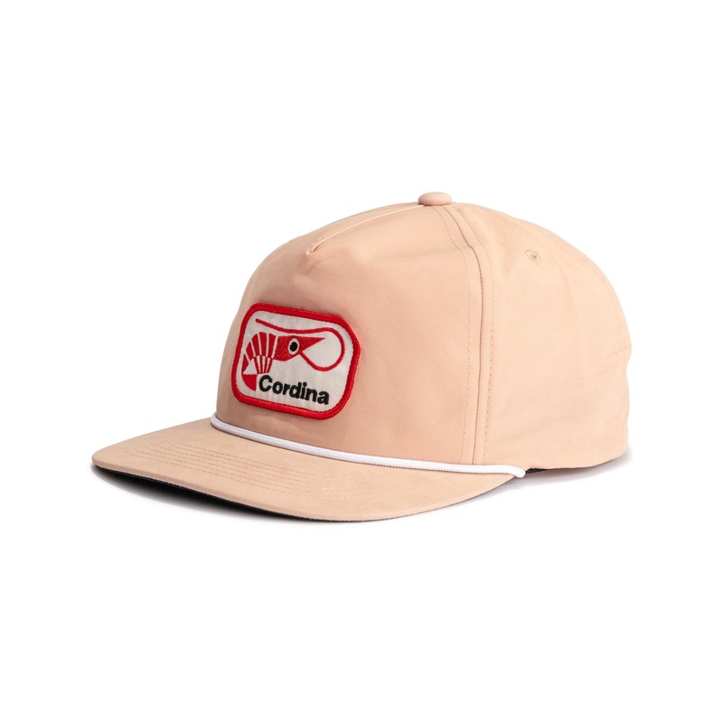 Cordina Shrimp  Hat-Pale Pink/White