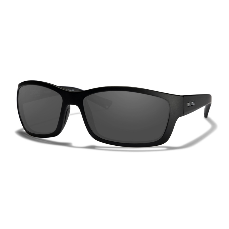 Cordina Trawler Sunglasses-Matte Black/Grey Polarized