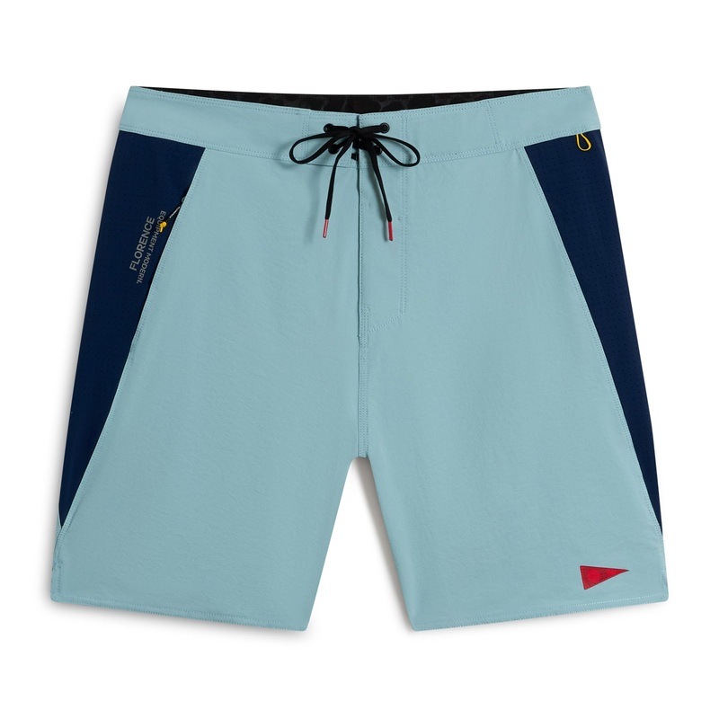 Florence Marine X Cordura Airtex Boardshorts-Light Blue