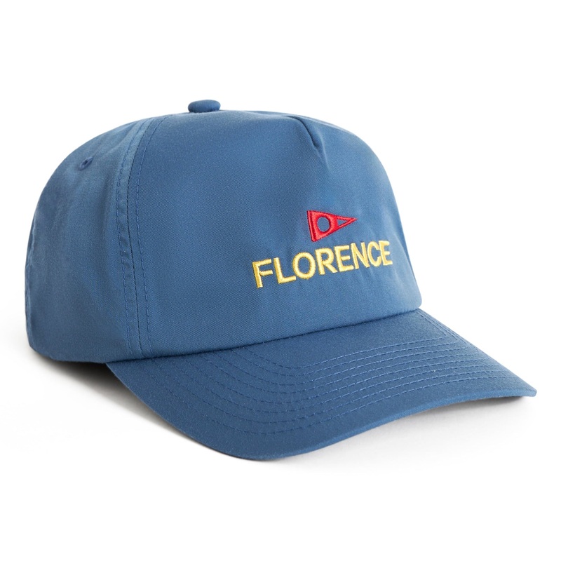 Florence Marine X Logo Twill Hat-Dark Blue