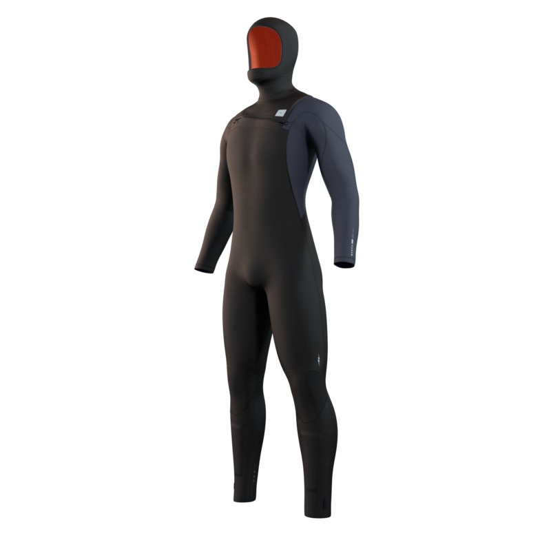 Mystic Marshall 5/3 Hooded  Wetsuit-Black