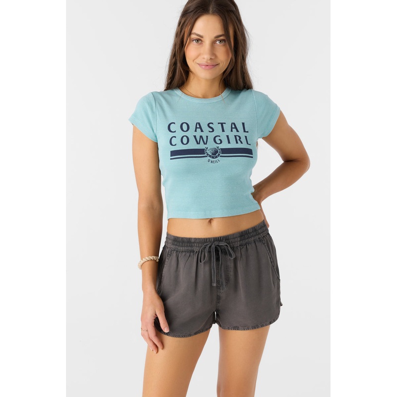 O’Neill Coastal Cowgirl Tee-Nile Blue