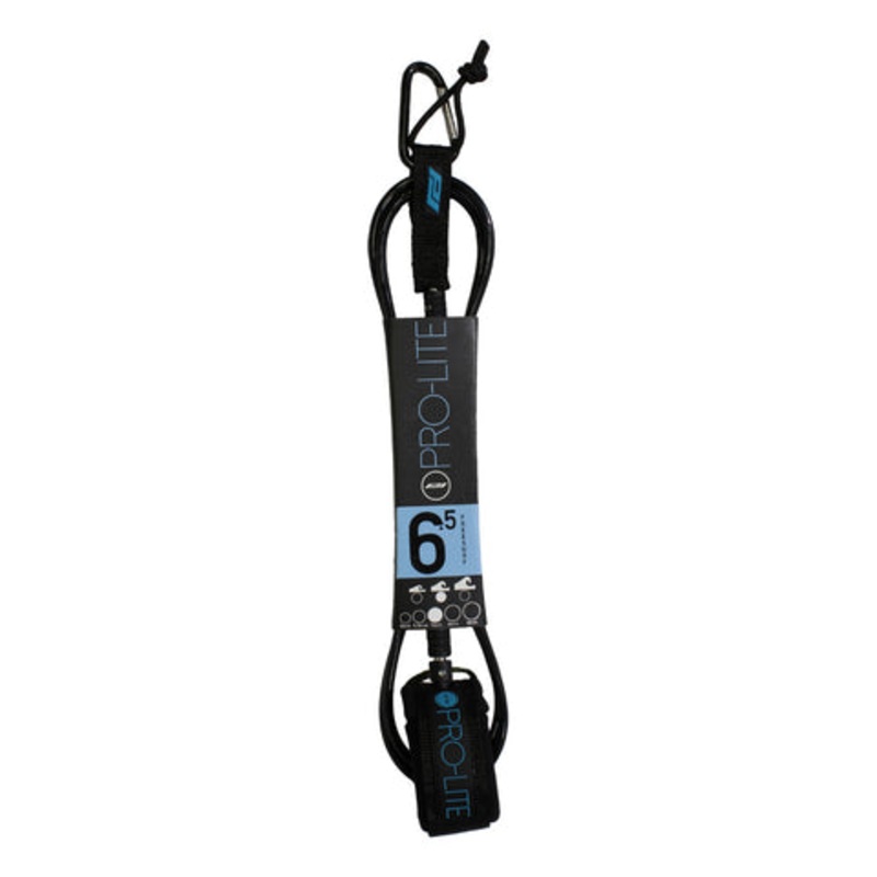 Pro-Lite Freesurf Leash-Black-6’5″ x 7mm