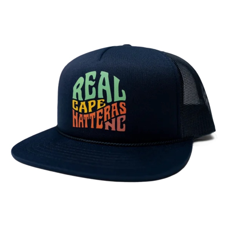 REAL Retro Badge Hat-Navy