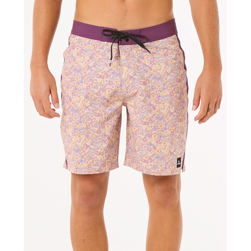 Rip Curl Mirage Floral Reef Boardshorts-Smokey Grape