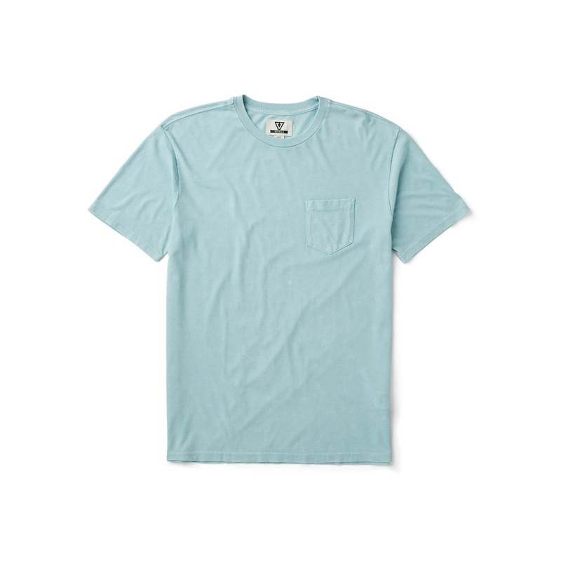 Vissla Solid Sets Cosmic Wash Tee-Pacific Blue