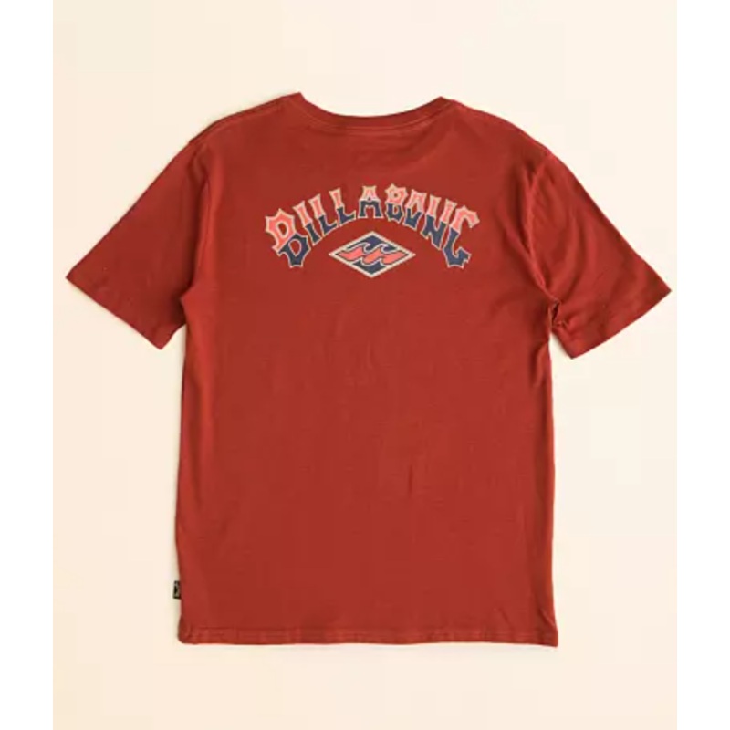 Billabong Boys Archwash Tee-Sangria