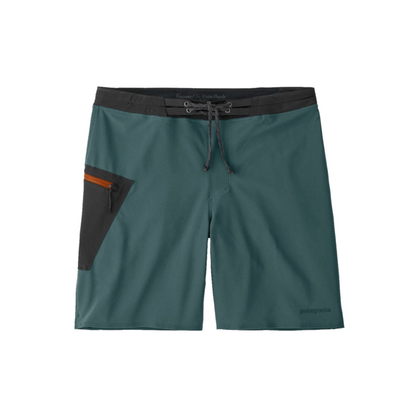Patagonia Hydrolock Stitched 18 in Boardshorts-Nouveau Green