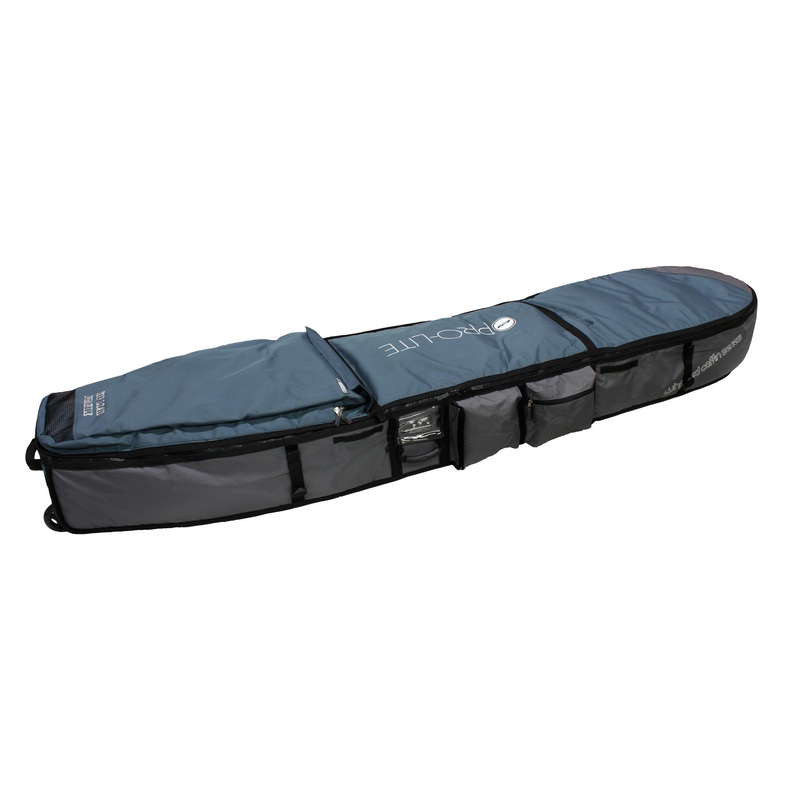 Pro-Lite Wheeled Coffin Longboard (2-4 Boards) Boardbag-10’0″