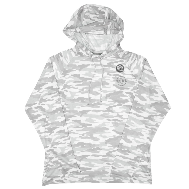 REAL Abaco 2.0 Hooded L/S Shirt-Camo