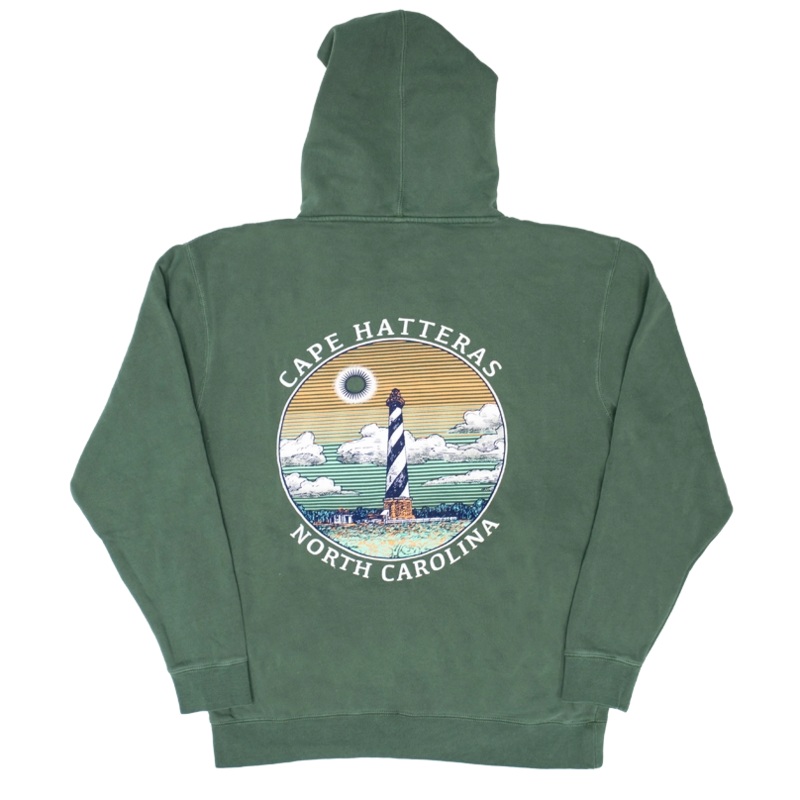 REAL Circle Lighthouse Sweatshirt-Alpine Green