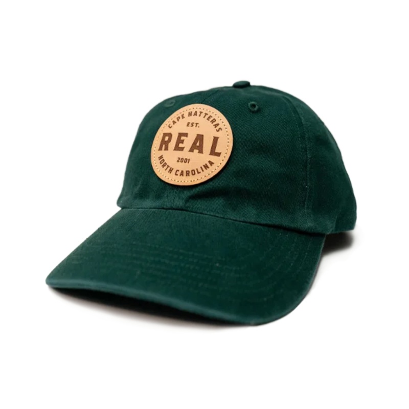 REAL Circle Patch Hat-Dark Green