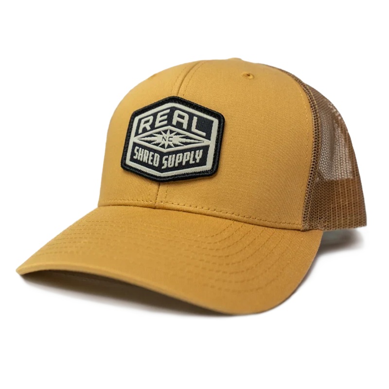 REAL Shred Supply Hat-Amber Gold