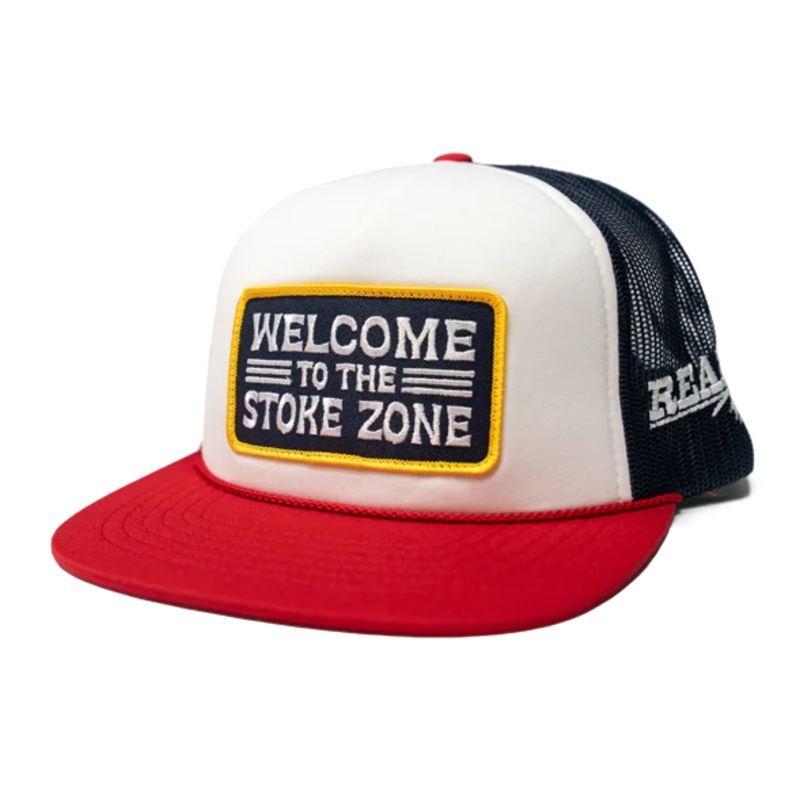 REAL Stoke Zone Hat-White/Navy/Red