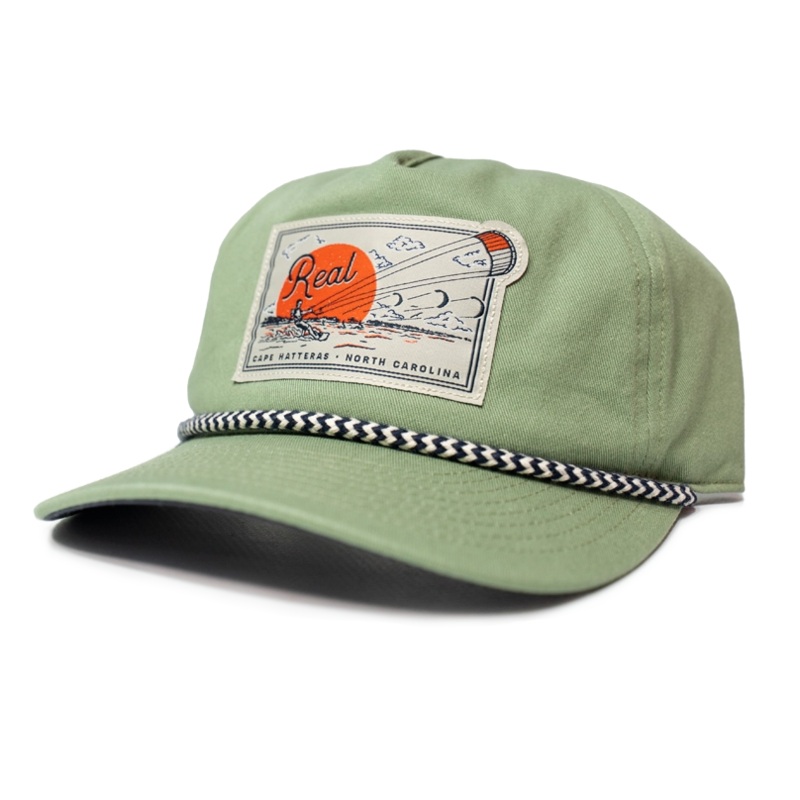REAL Sunset Sessions Patch Hat-Sage/Navy