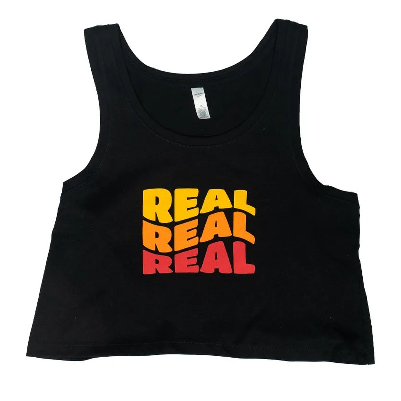 REAL Triple Wave Tank-Black