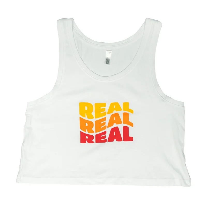 REAL Triple Wave Tank-White
