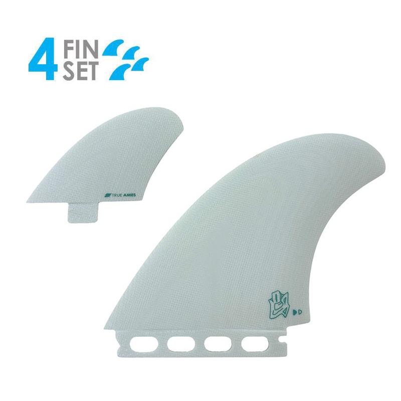 True Ames Derrick Disney RDM Twinzer Fin Set-Ivory-4 deg/5