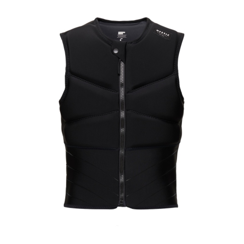 Mystic Block Impact Fzip Vest-Black
