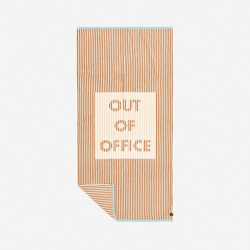 Slowtide Out Of Office Premium Woven Towel-Moab