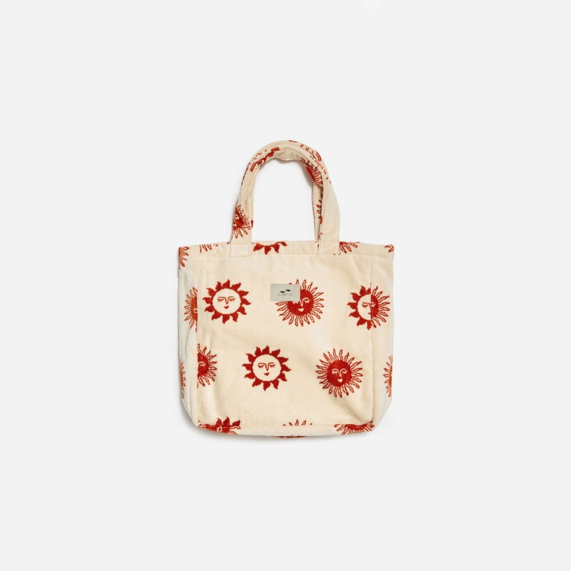 Slowtide Sunburn Terry Bag-Cream