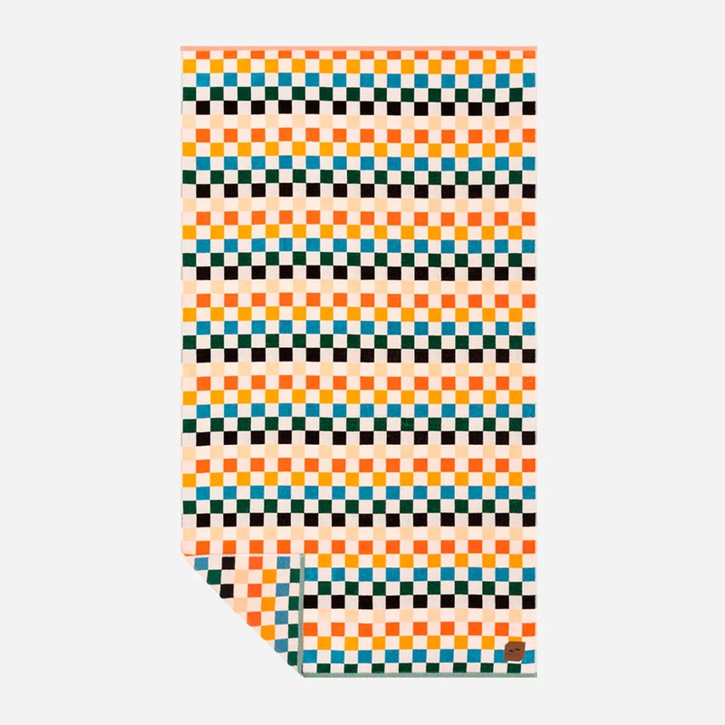 Slowtide Sundown Oversized Premium Woven Towel-Fawn