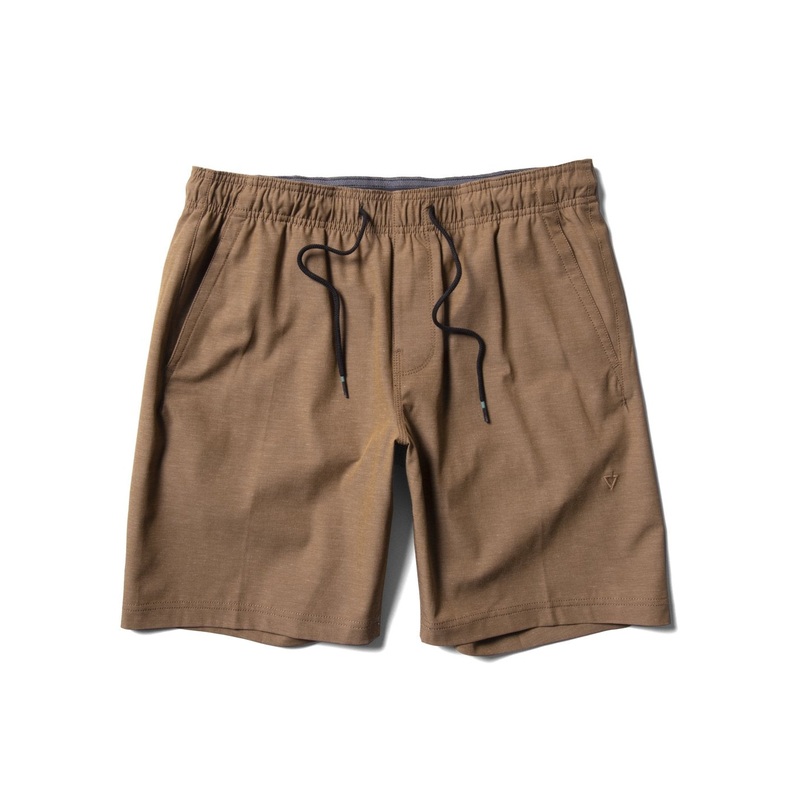 Vissla Hemp No See Ums Eco 18″ Elastic Shorts-Rubber