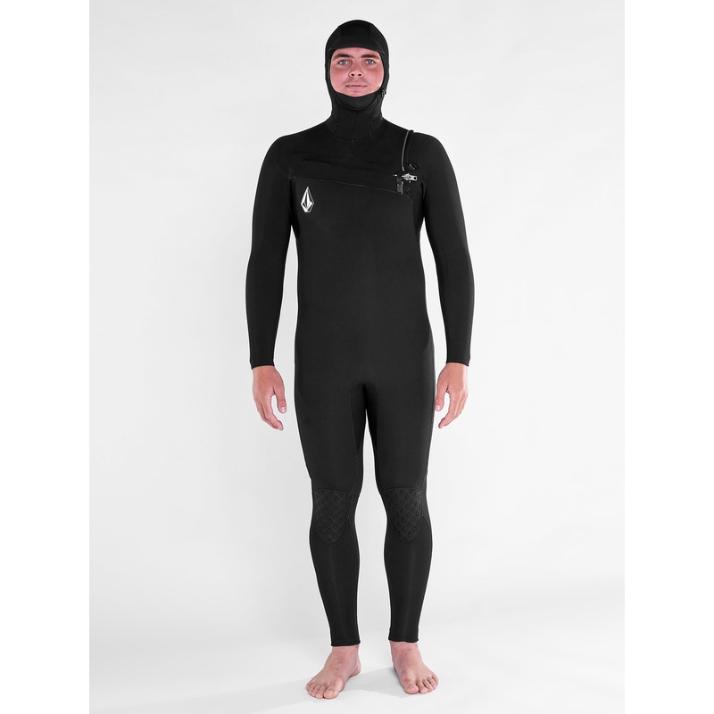 Volcom Modulator 5/4/3 Hooded CZ Wetsuit-Black
