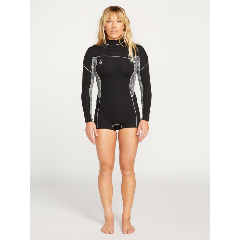Volcom Wmn’s Modulator 2/2 L/S Springsuit-Black