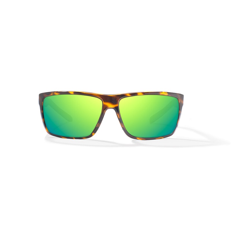Bajio Sigs Sunglasses-Brown Tort Glass/Green Mirror Glass