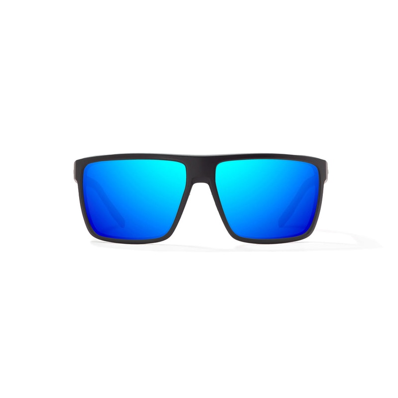 Bajio Toads Sunglasses-Black Matte/Blue Mirror Glass