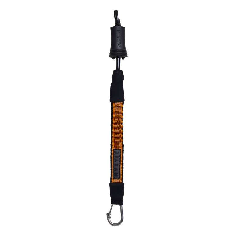 Mystic Kite Safety Leash Short-Black/Orange