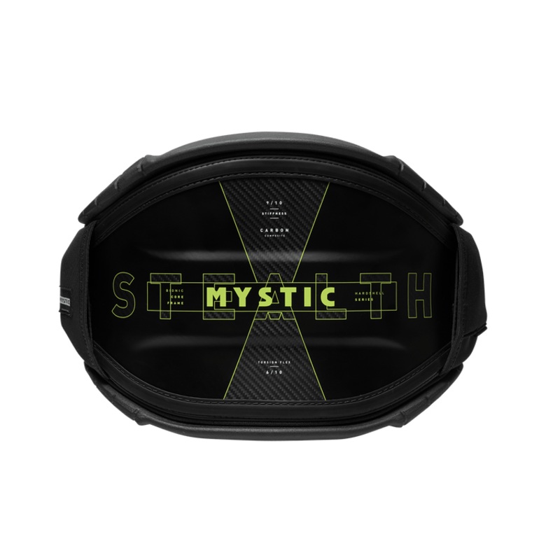 Mystic Stealth Waist Harness-Black/Lime