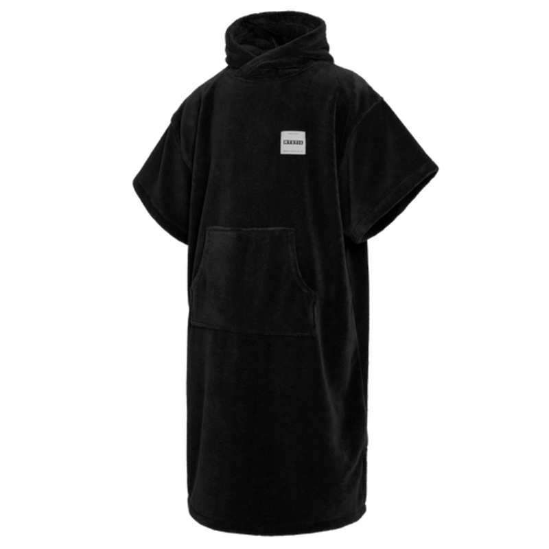 Mystic Teddy Poncho-Black