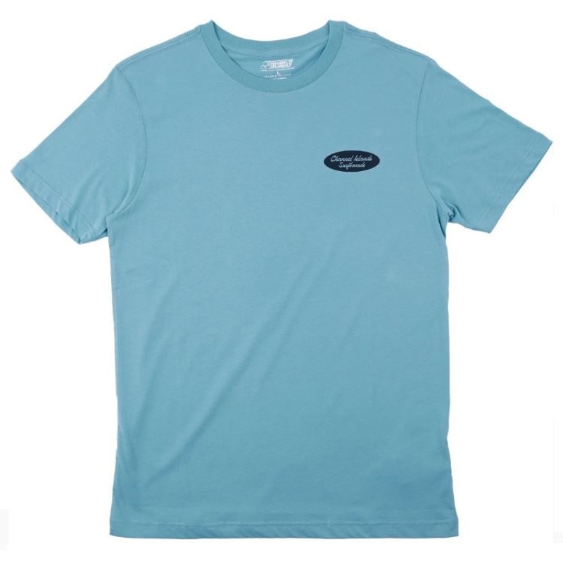 Channel Islands Shapes and Designs Tee-Aqua