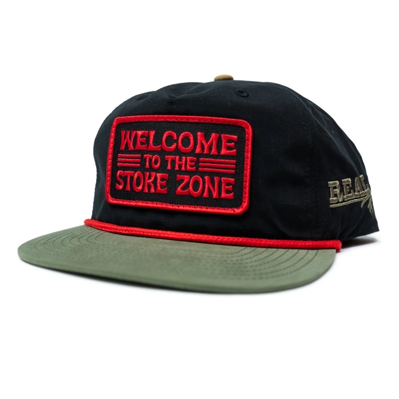 REAL Welcome to the Stoke Zone Hat-Black/Biscuit/Loden/Red