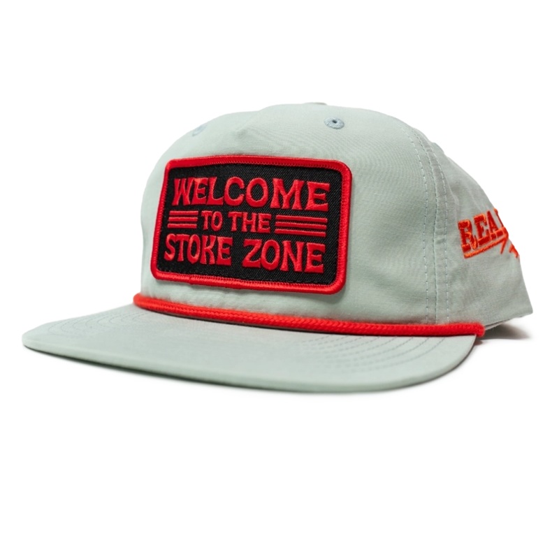 REAL Welcome to the Stoke Zone Hat-Seafoam/Red