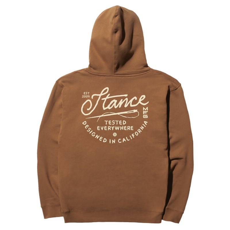 Stance Standard Issue Hooded Sweatshirt-Saddle