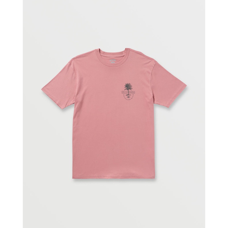 Billabong Calm Palm Premium Tee-Dusty Pink
