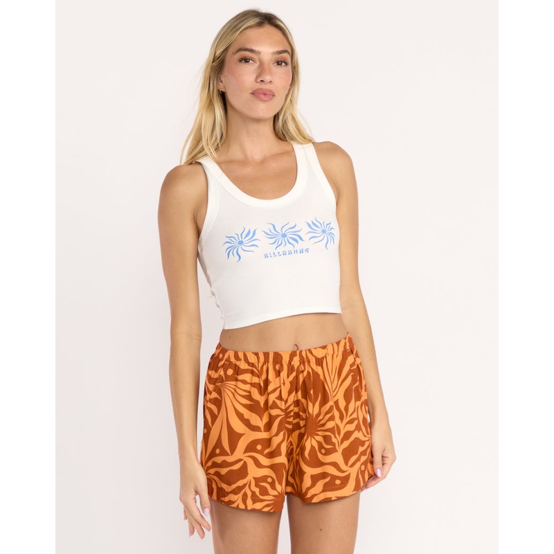 Billabong Miles Away Tank-Salt Crystal