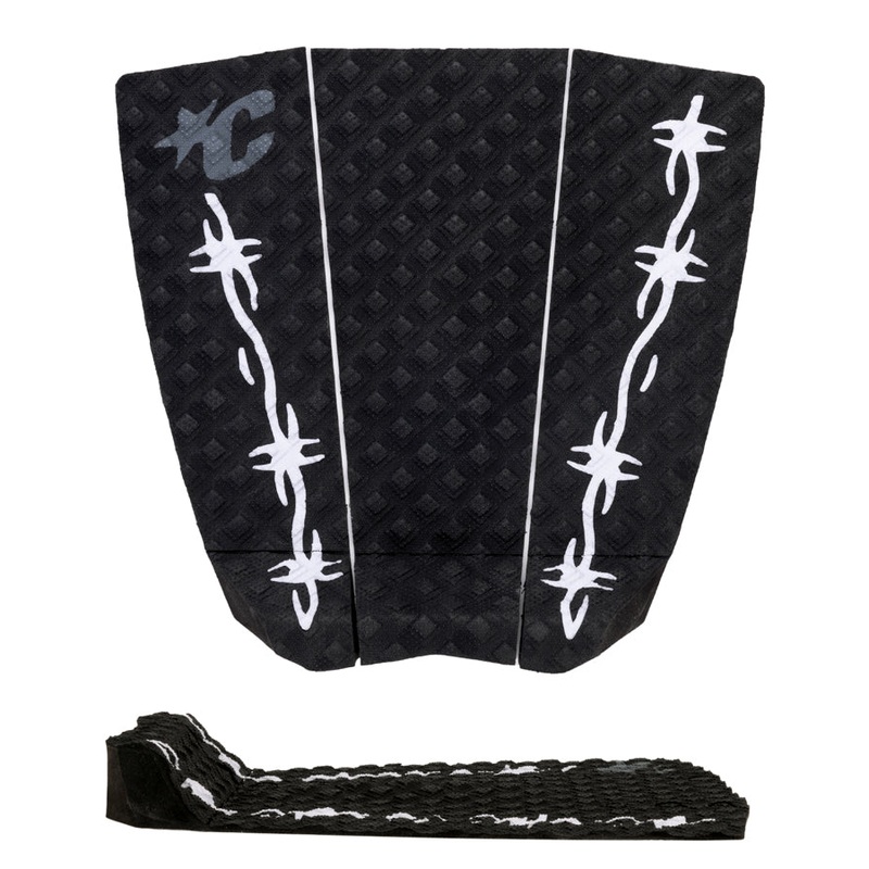 Creatures Jack Freestone Signature Traction Pad-Black Barbed Wire