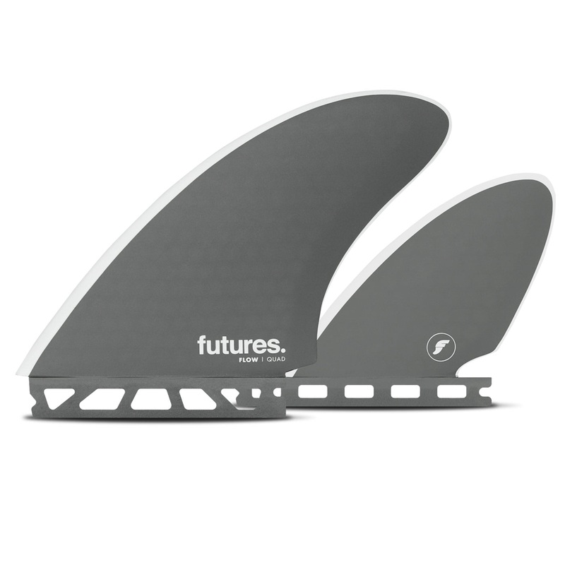 Futures Flow Honeycomb Quad Fin Set-Slate