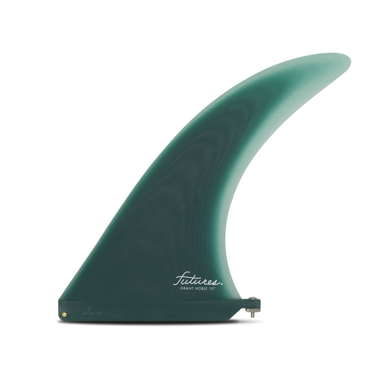 Futures Grant Noble Fiberglass Single Fin-Midnight-10″