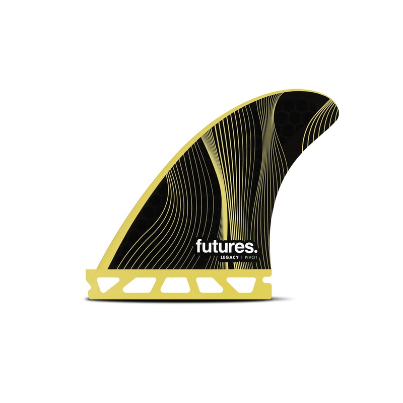 Futures P4 Legacy Tri Fin Set-Yellow-Small