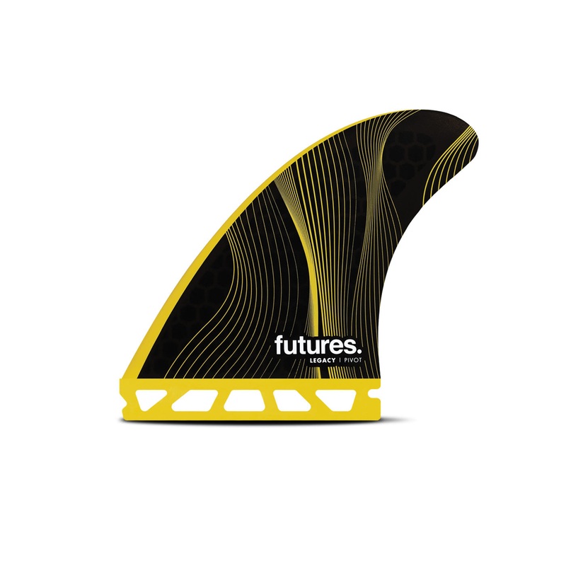 Futures P6 Legacy Tri Fin Set-Yellow-Medium