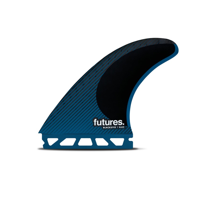 Futures R8 Blackstix Tri Fin Set-Blue-Large