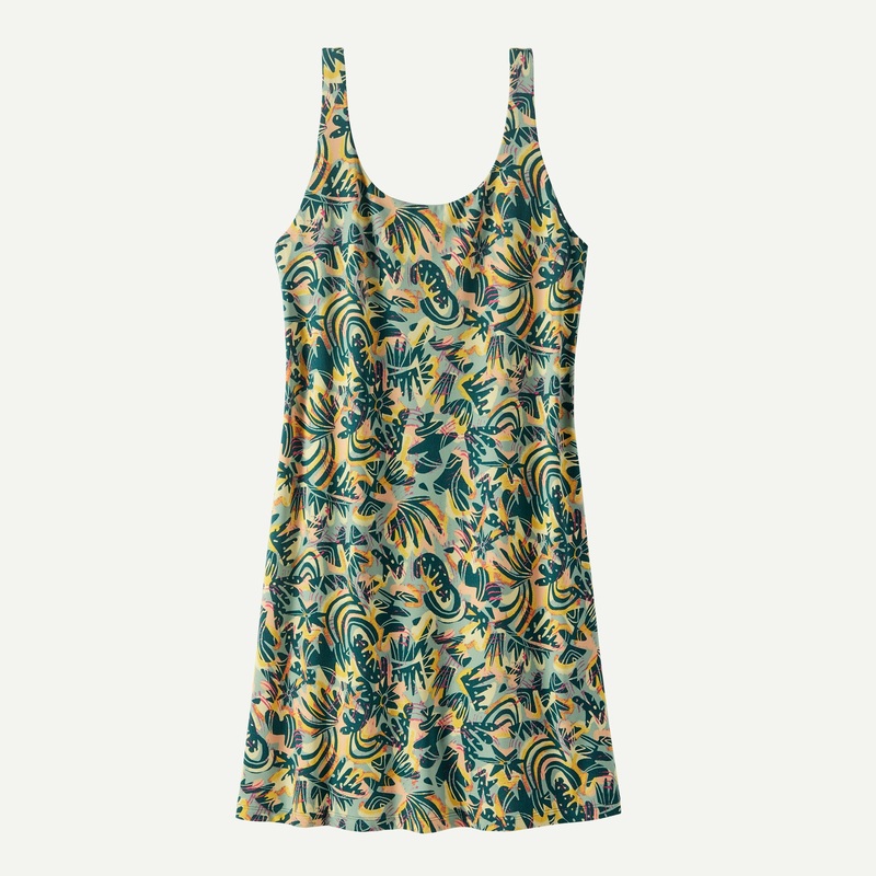 Patagonia Maipo Dress-Wild Botanist: Tidal Teal