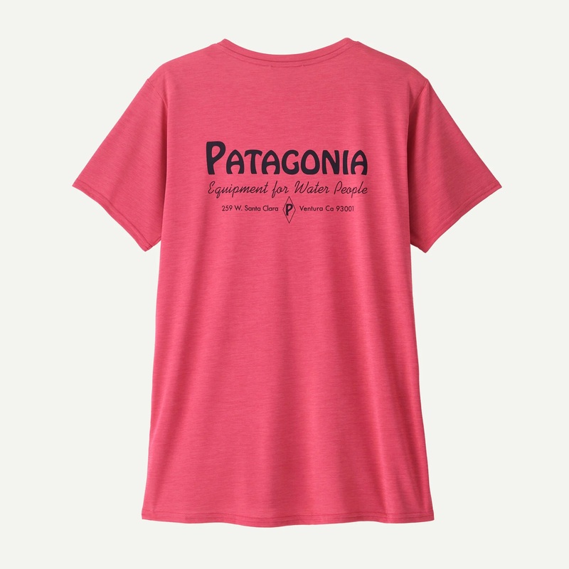 Patagonia Cap Cool Daily Graphic Shirt-Luminous Pink X-Dye